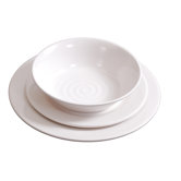 White Swirl Picnicware 6 Piece Small Bowl Set