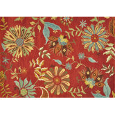 Dahlia Red Rug
