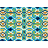 Enzo Ivory/Blue Indoor Rug