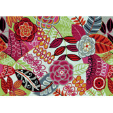 Juliana Ivory/Berry Rug