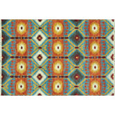 Spencer Aqua / Rust Rug