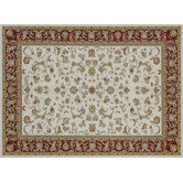 Welbourne Ivory/Red Rug