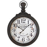 39" Pocket Watch Style Large Wall Clock