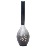 Asian Fluted Floor Vase