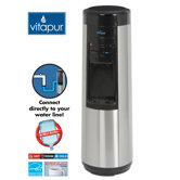 Vitapur Point-of-Use Dispenser in Stainless Steel/Black