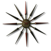 Mid Century Retro Wall Clock