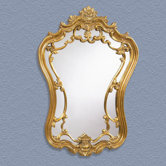 Hermosa Wall Mirror - Gold Leaf