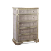 Borghese Tall Mirrored Chest