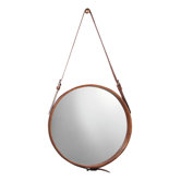 Leather Mirror