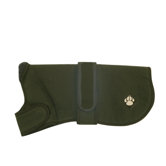 Waxed Fleece Dog Coat