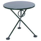 European Caf&eacute; 20"  3-leg Folding Coffee Table