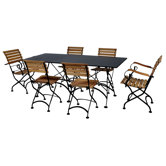 European Caf&eacute; Folding Table