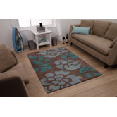 Hong Kong 33L Brown/Blue Rug