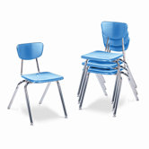 3000 Series 18" Plastic Classroom Stackable Chair