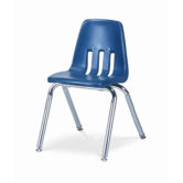 9000 Series 14" Polyethylene Classroom Glides Chair