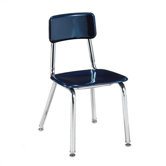 3300 Series 12" Chrome Classroom Glides Chair