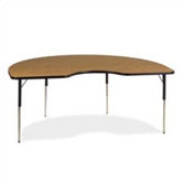 4000 Series Kidney Activity Table with Fully Chrome Legs