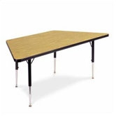 4000 Series Trapezoidal Preschool Activity Table (30" x 60")