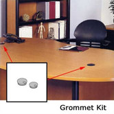 Grommet Kit with matching 2 3/4" Sleeves for Tables