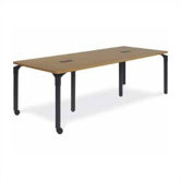 Plateau Table - 29" High (48" x 96" top) with Grommet Hole Options