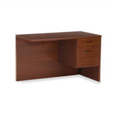 29" H x 42" W Single Right-Handed Pedestal Return
