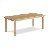 Children's Hardwood Table with 18" Legs (24" x 48")