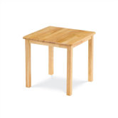 Children's Hardwood Table with 22" Legs (24" x 24")