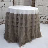 Chichi Petal and Jute Tablecloth
