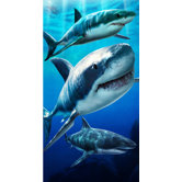 Sharks Beach Towel