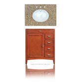 Metropolitan 30" Single Basin Vanity with Door on Left