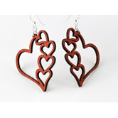 Heart With Hearts Earrings