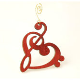 Treble Clef Ornament
