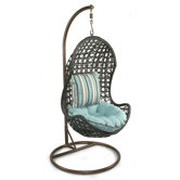 Skye Bird's Nest Porch Swing with Stand