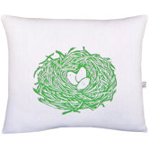 Nest Block Print Squillow Accent Pillow