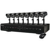 8 Channel DVR with 8 CMOS Cameras