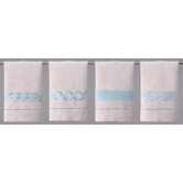 Robin's Egg Linen Guest Towels (Set of 4)