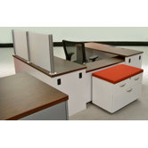 Trace U-Shape Desk Office Suite