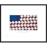 Old Glory Metal Framed Art Print