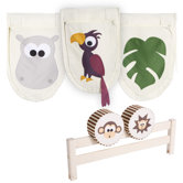 Jungle Pockets and Cushions Set