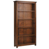 B&uuml;cherregal hoch "Broadwick" mit 5 Regalf&auml;chern