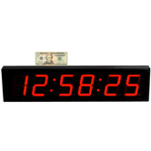 Extra Large 4' LED Digital Clock