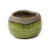 Small Green Decorative Pot