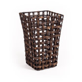 Patina Square Water Hyacinth Basket
