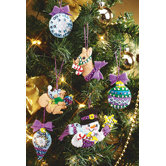 Frosty's Ornament Collection Christmas Cross Stitch (6)