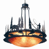 Fisherman 6 Light Inverted Pendant