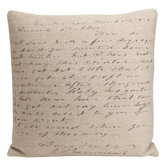 Artisan Script Pillow