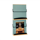 Two Pocket Magazine and Literature Rack