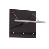 Artform&reg; Logo Coat Rack with Hanger Bar and 3 Hooks