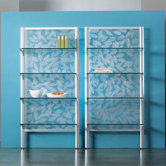 Envision&reg; 84" H Shelving System with Insert Panel and 4 Adjustable Shelves