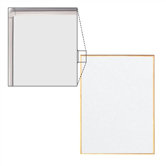 Tactics&reg; Small-Medium Writing Surface with Radius Frame